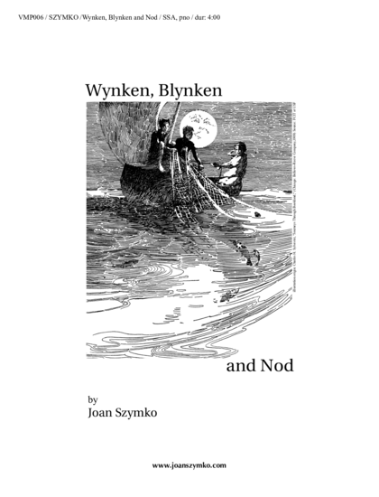 Cover image for Wynken, Blynken and Nod