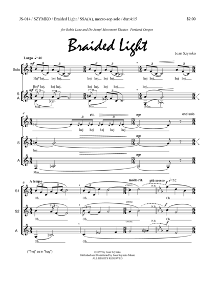 Cover image for Braided Light