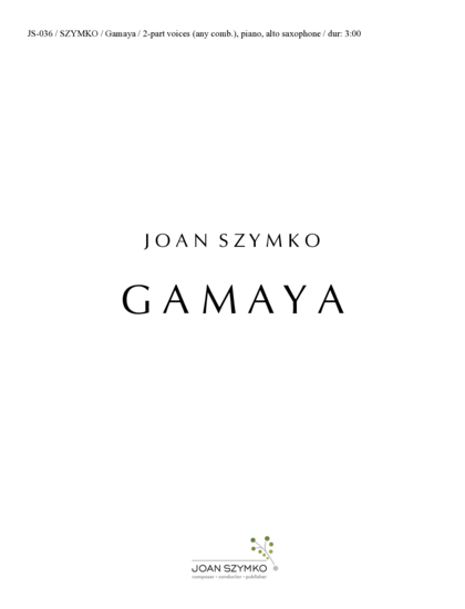 Cover image for Gamaya