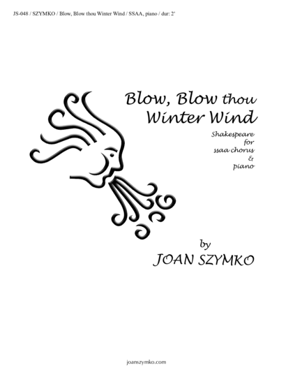 Cover image for Blow, Blow Thou Winter Wind