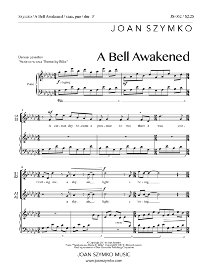 Cover image for A Bell Awakened