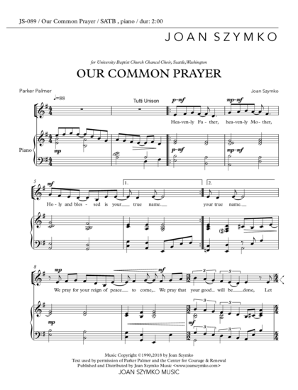 Cover image for Our Common Prayer