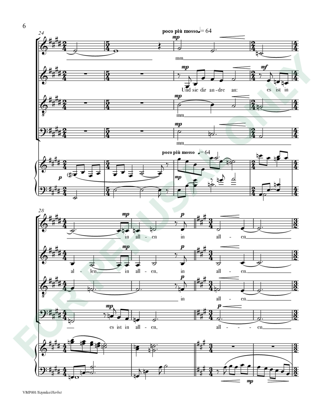 Page 6 of JS-001 score