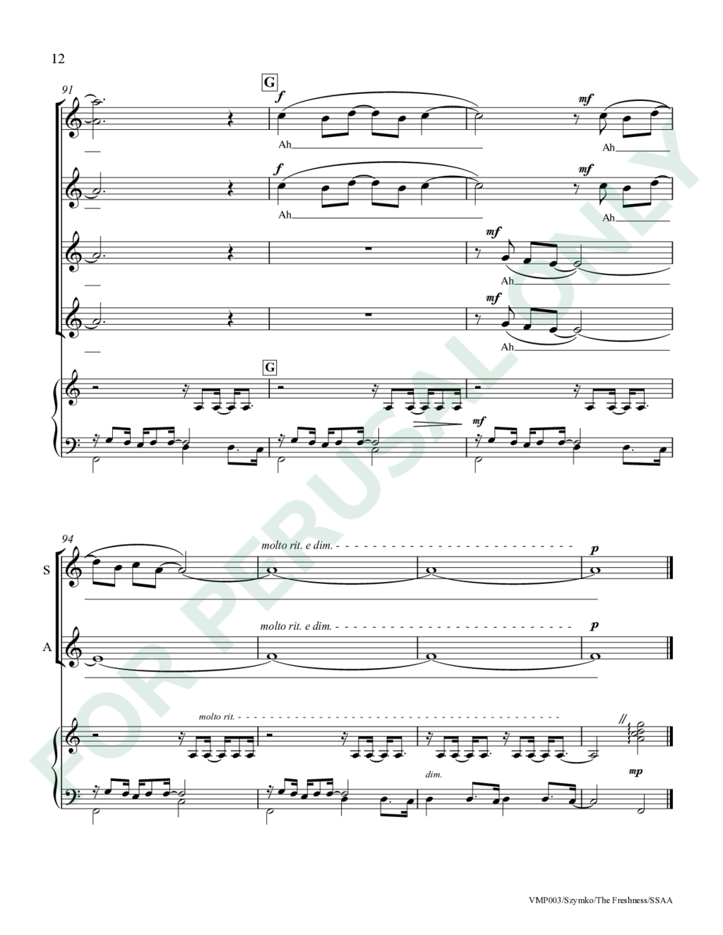 Page 12 of JS-003 score