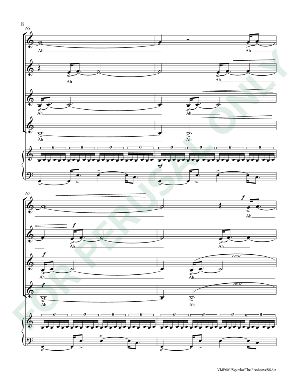 Page 8 of JS-003 score