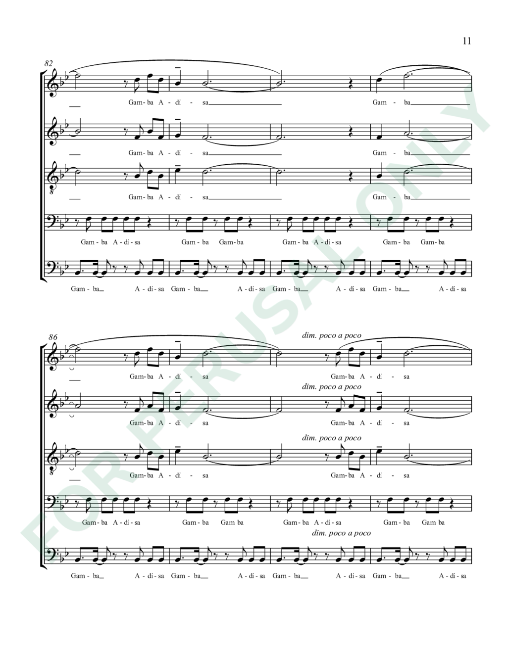 Page 11 of JS-008MX score