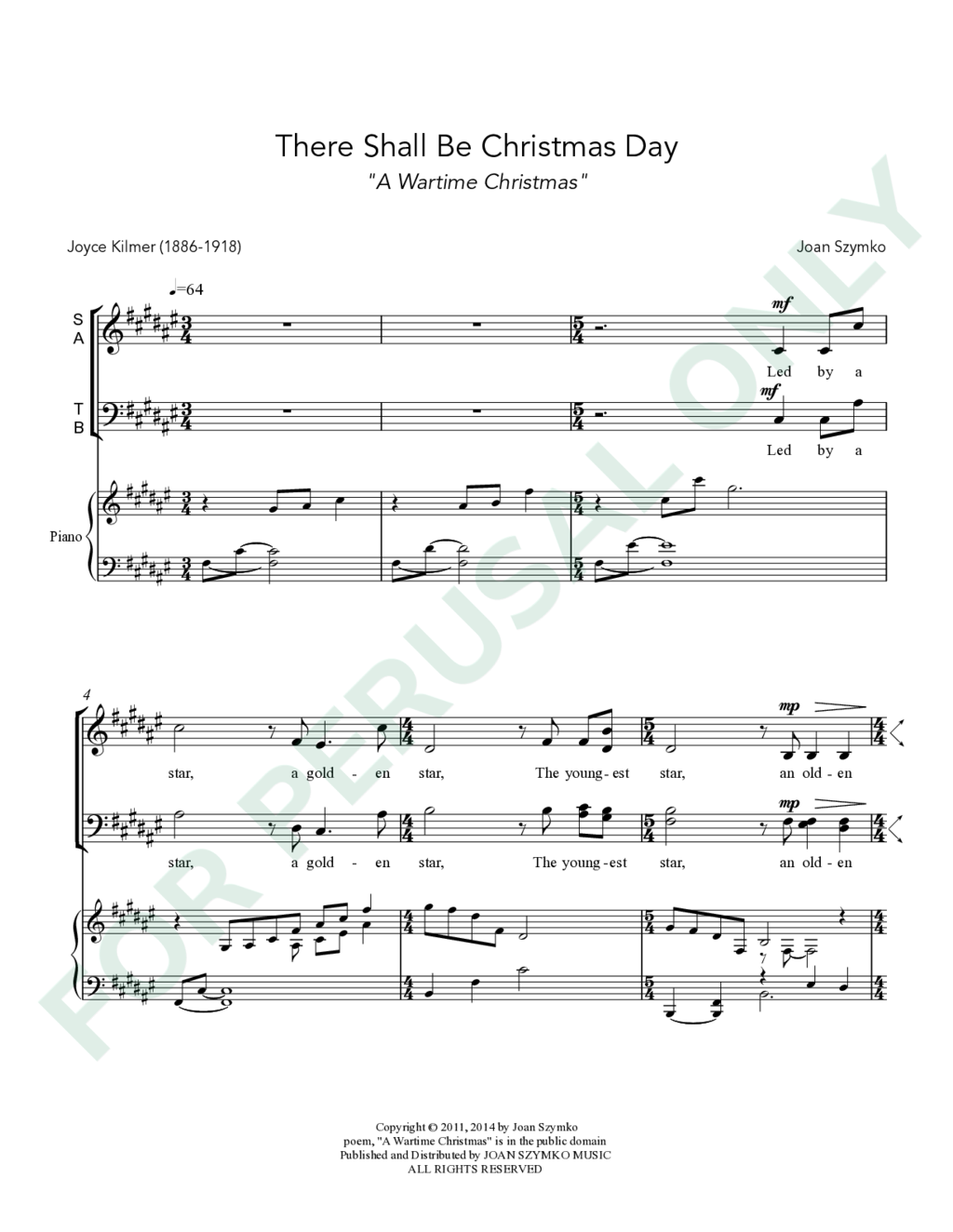 Page 1 of JS-011 score