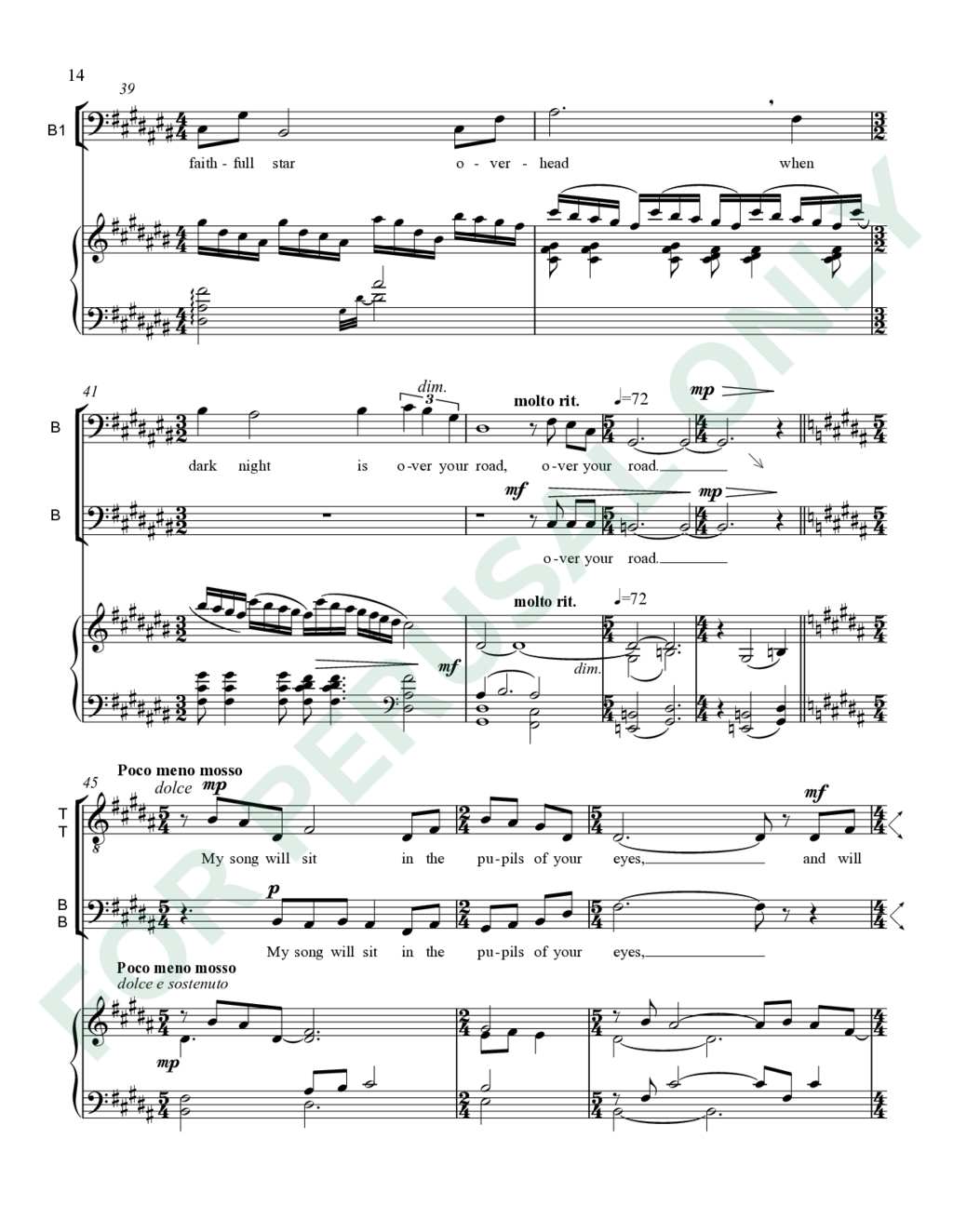 Page 14 of JS-020 score
