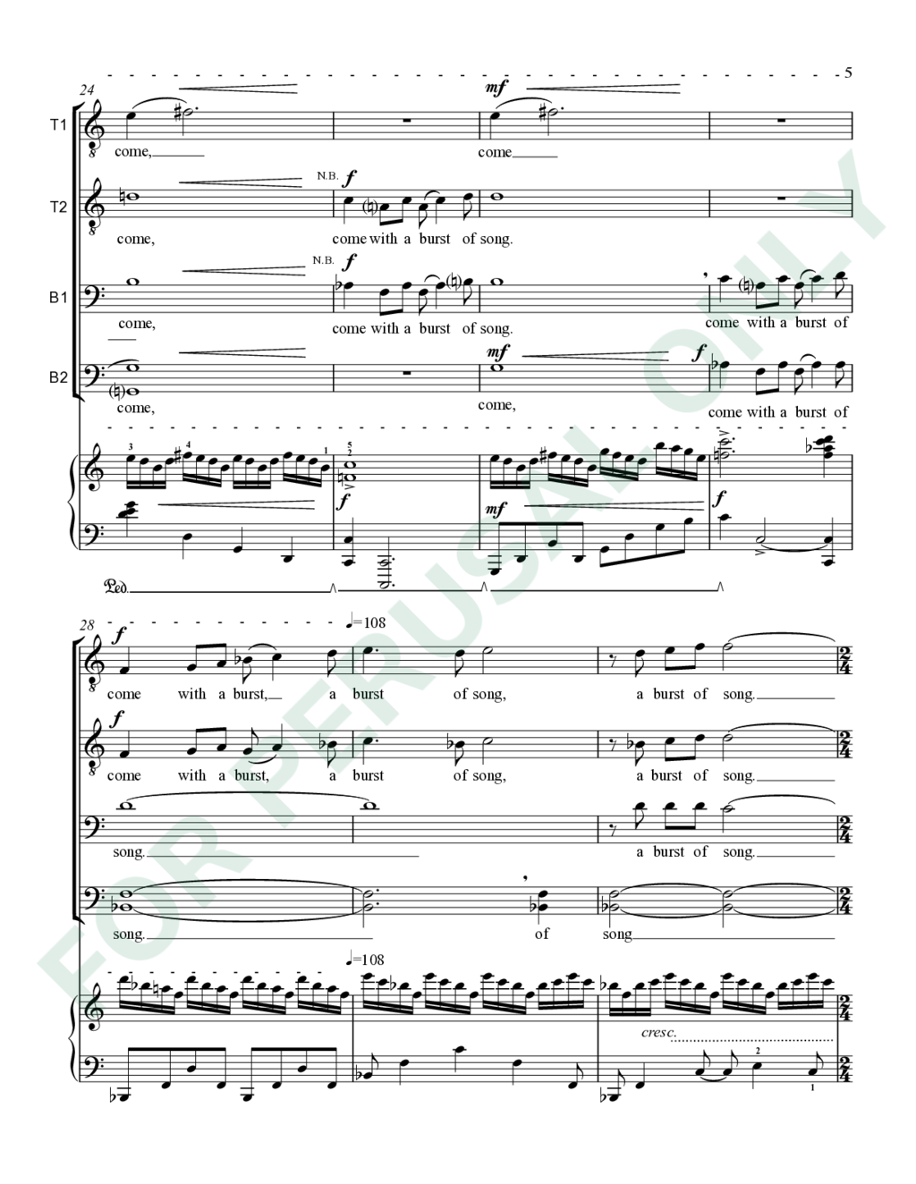 Page 5 of JS-020 score