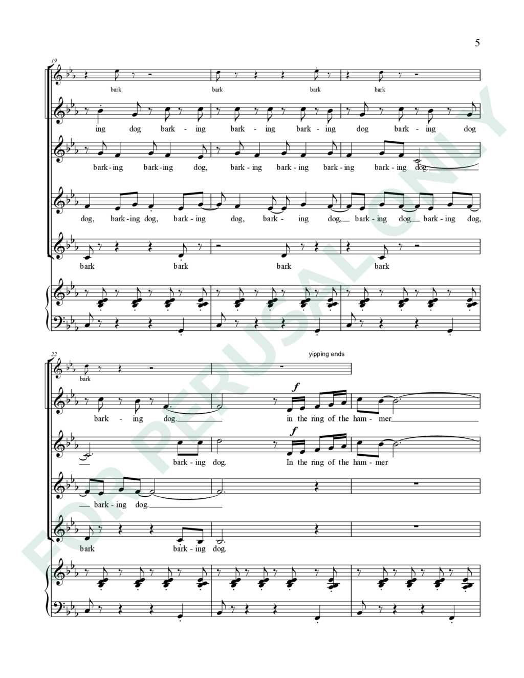 Page 5 of JS-022T score
