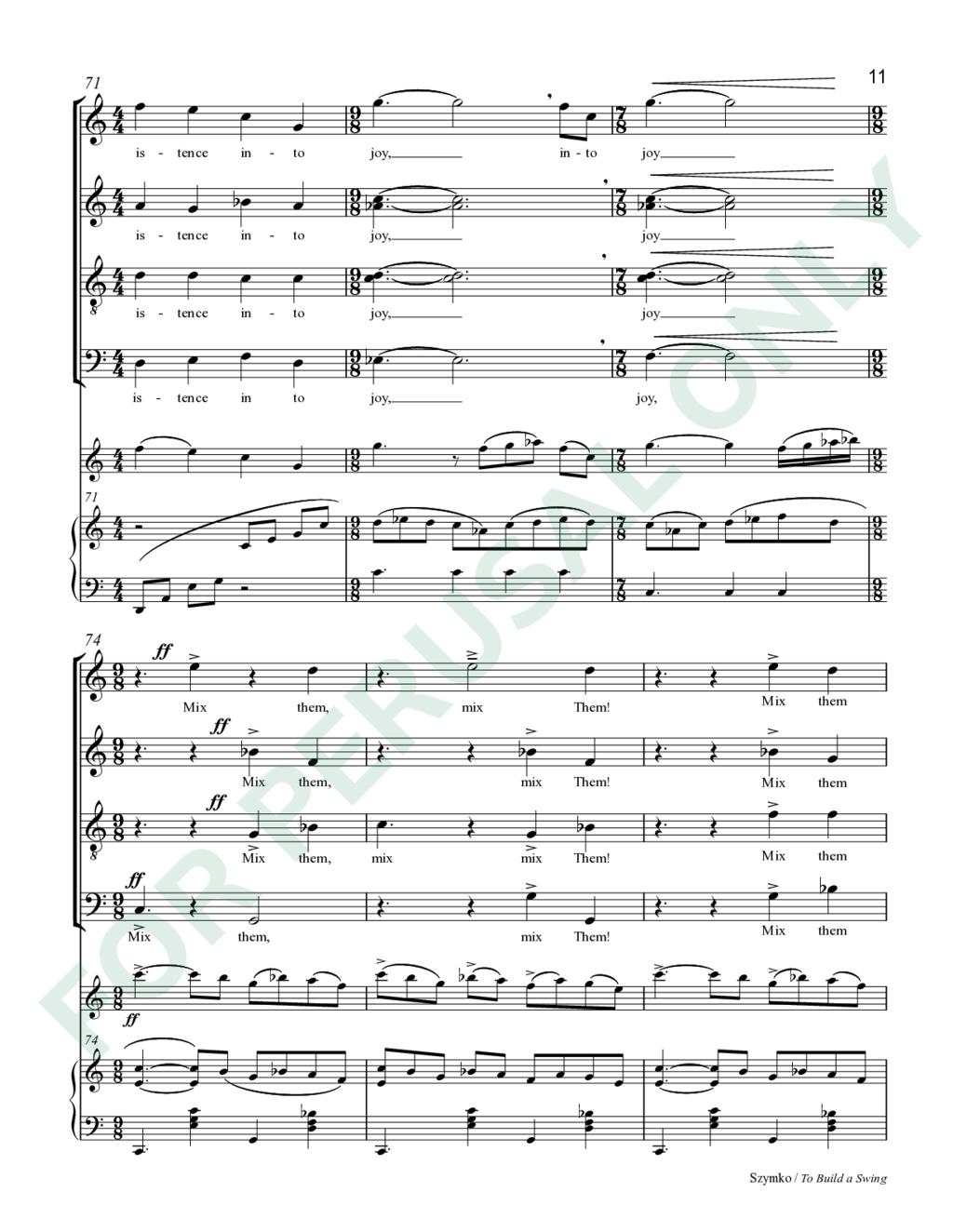 Page 11 of JS-023 score