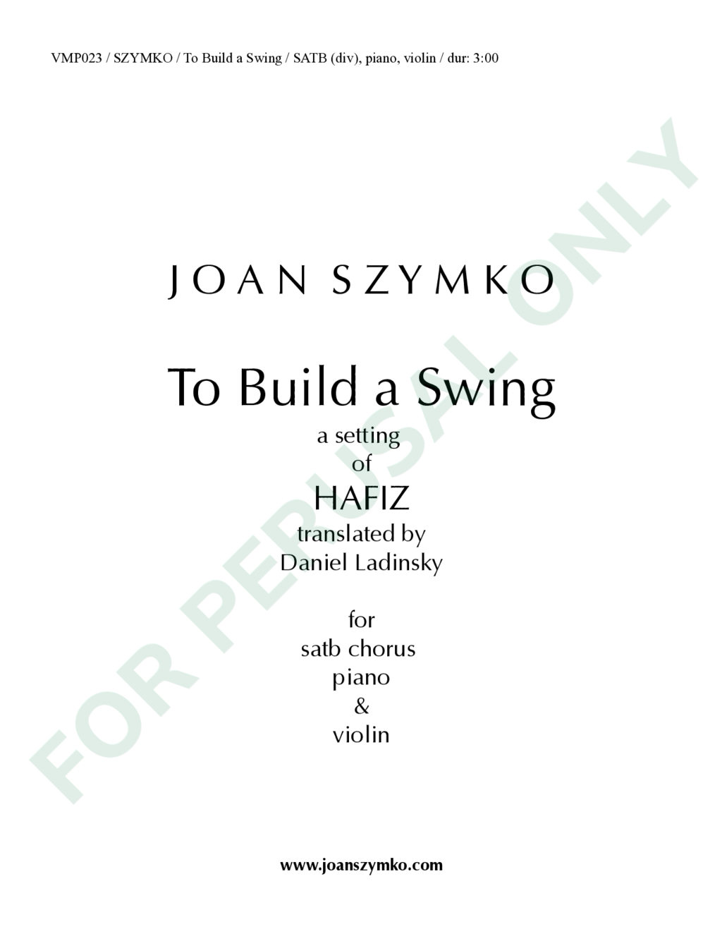 Page 1 of JS-023.1 score