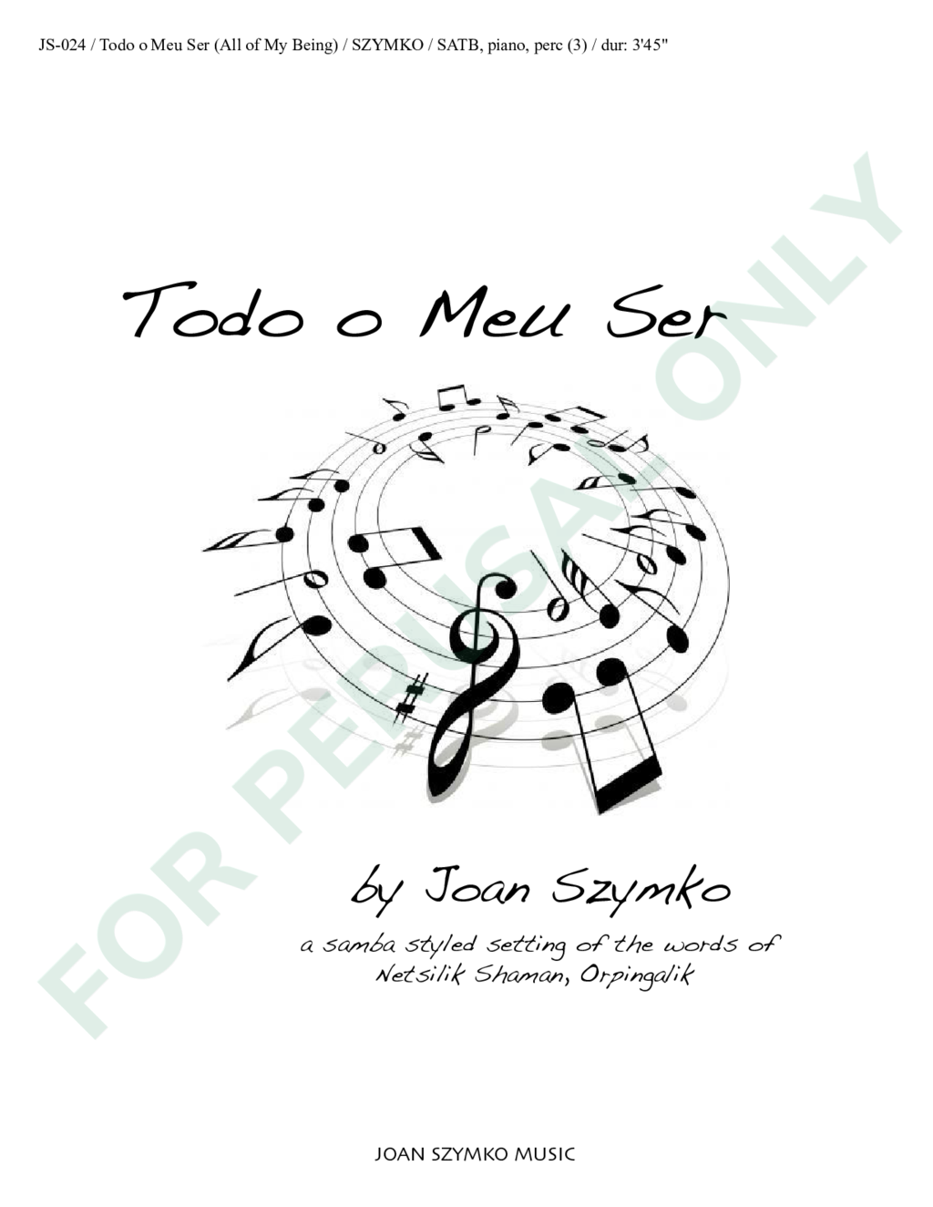 Page 1 of JS-024 score