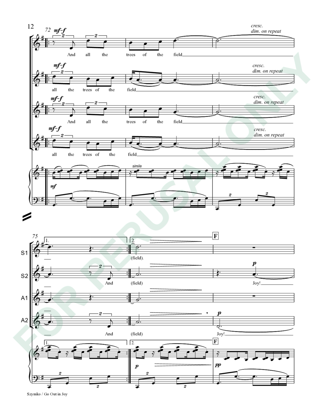 Page 12 of JS-027 score