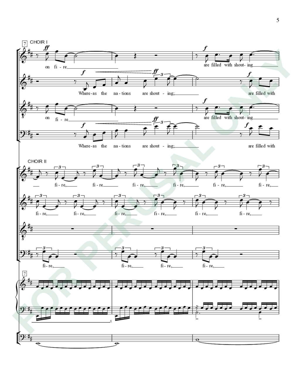 Page 5 of JS-029 score