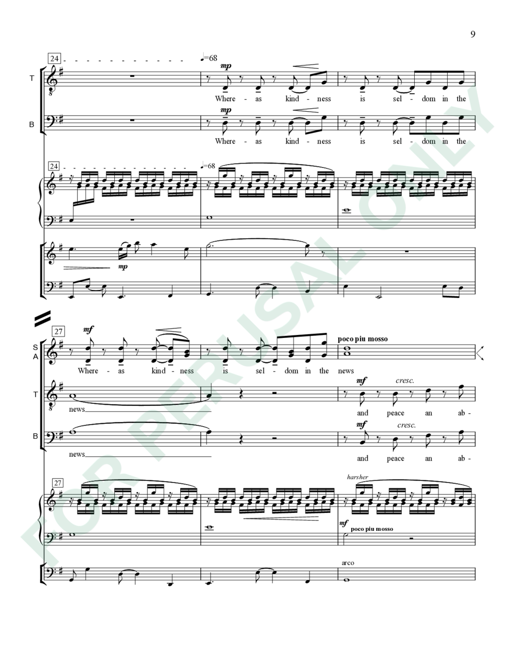 Page 9 of JS-029 score