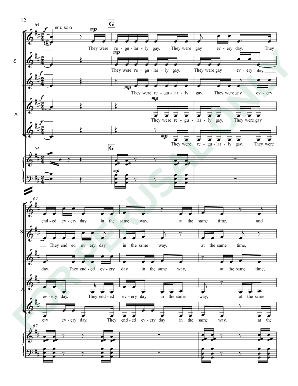 Page 12 of JS-032 score