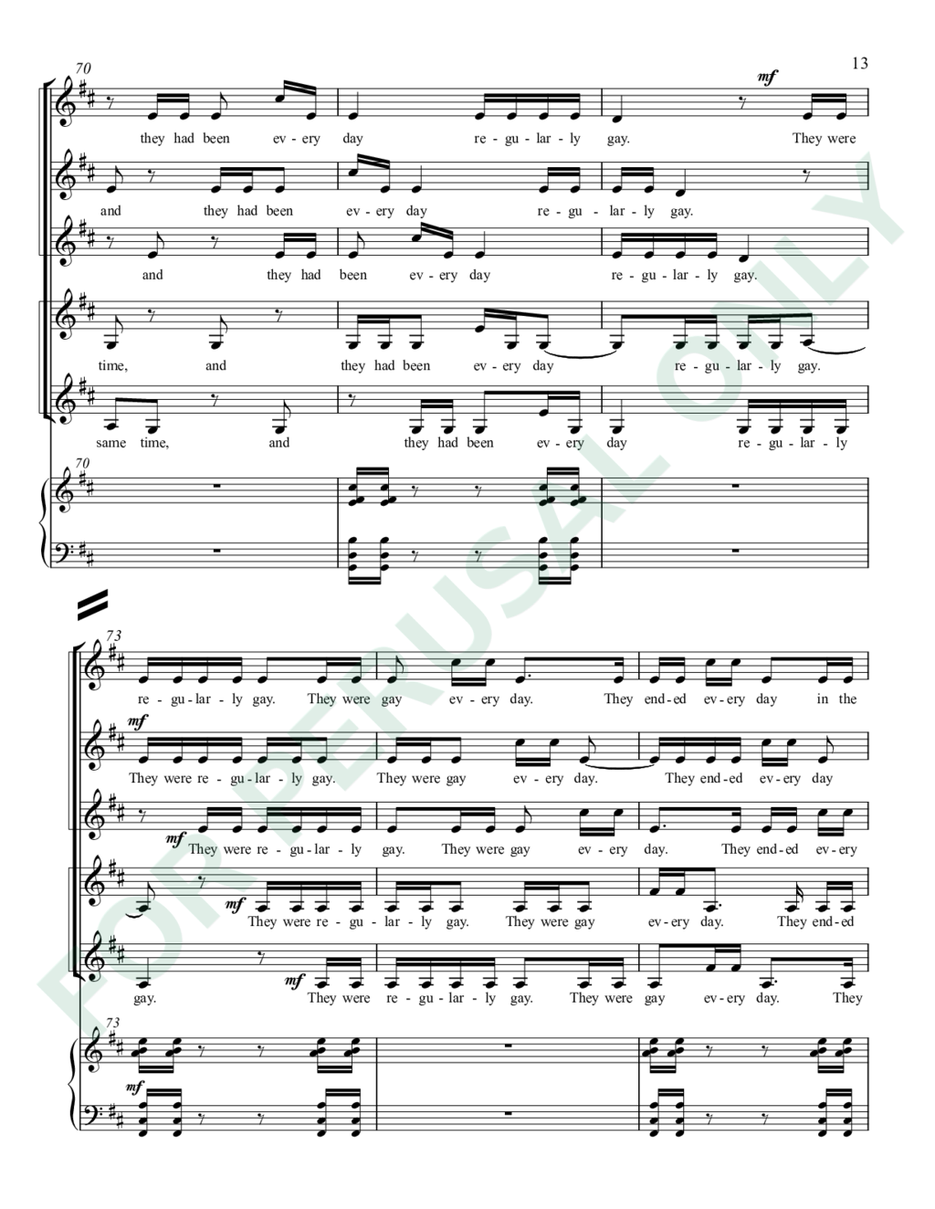Page 13 of JS-032 score