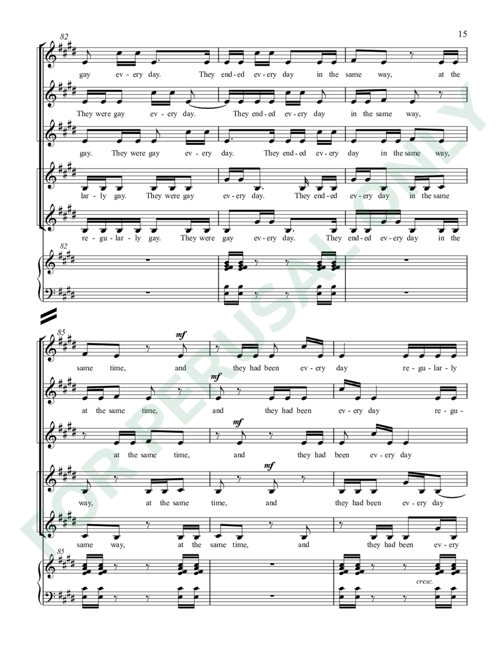 Page 15 of JS-032 score