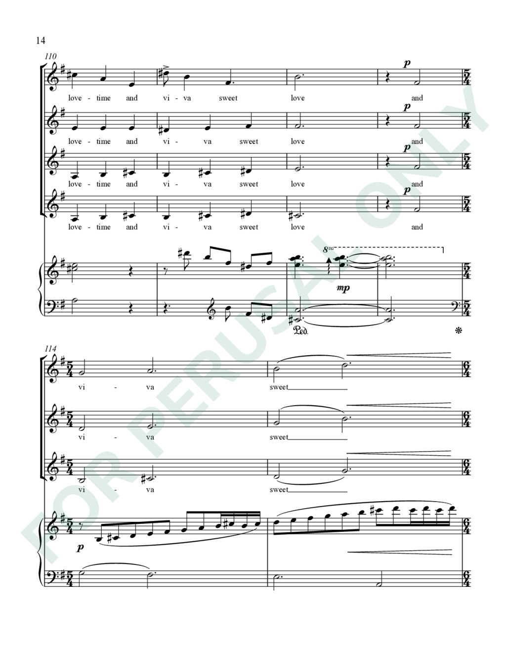 Page 14 of JS-034 score