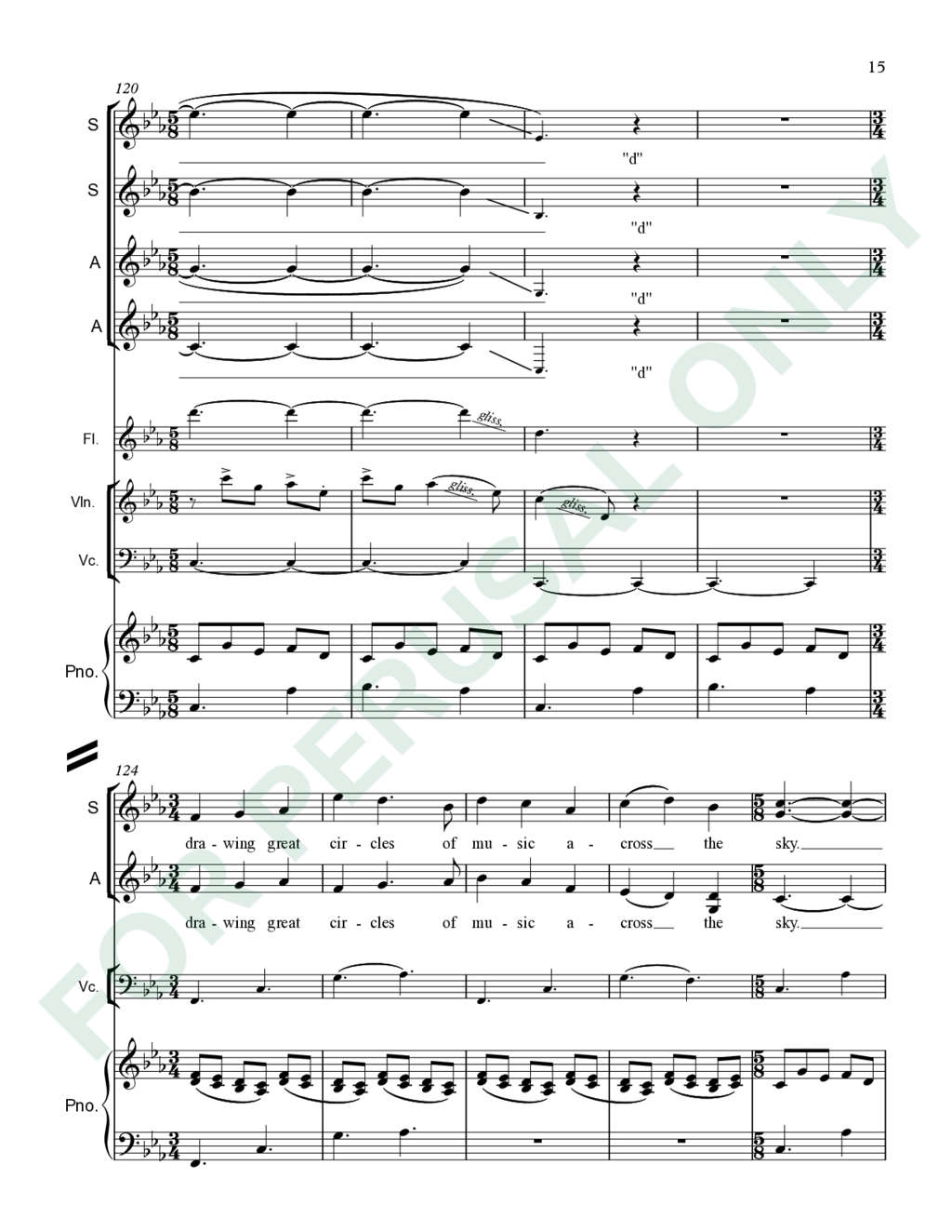 Page 15 of JS-039 score