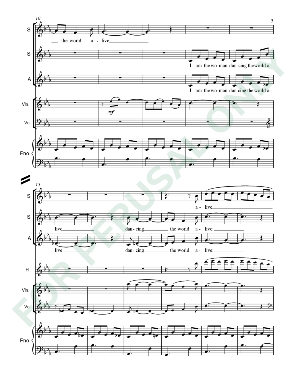 Page 3 of JS-039 score