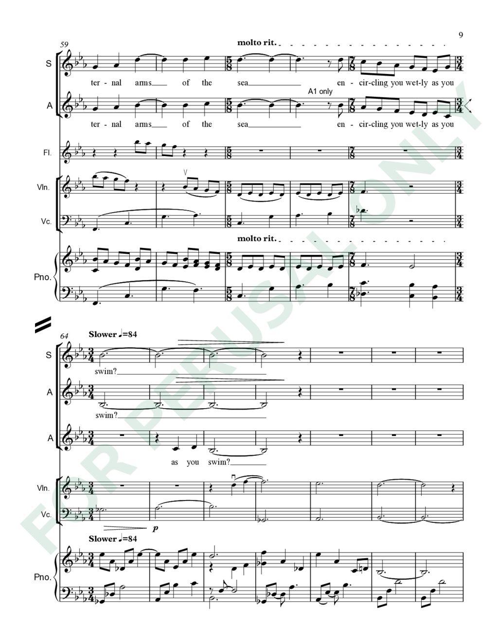 Page 9 of JS-039 score