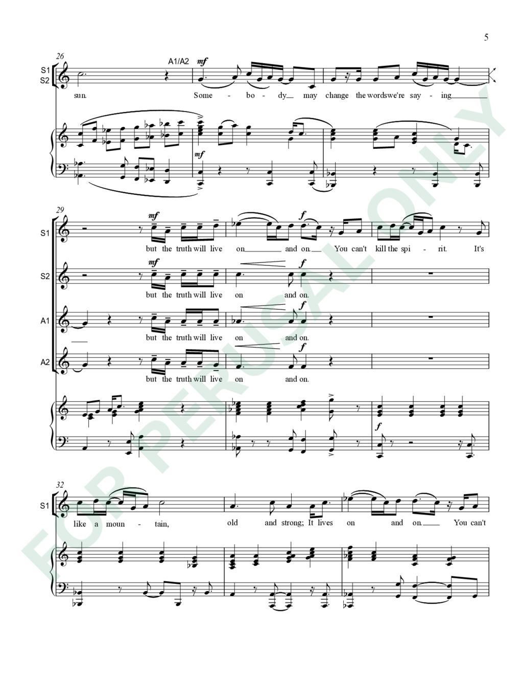 Page 5 of JS-043 score