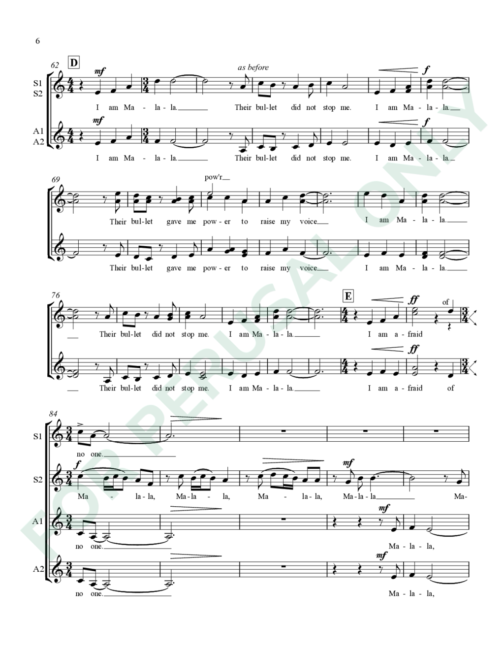 Page 6 of JS-058 score