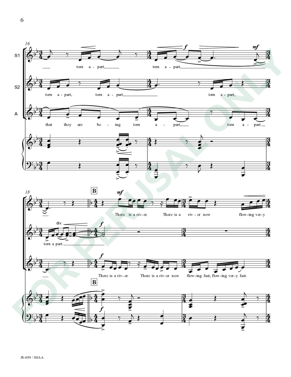 Page 6 of JS-059 score