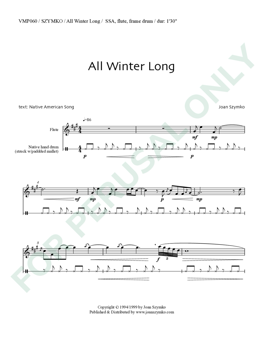 Page 1 of JS-060 score