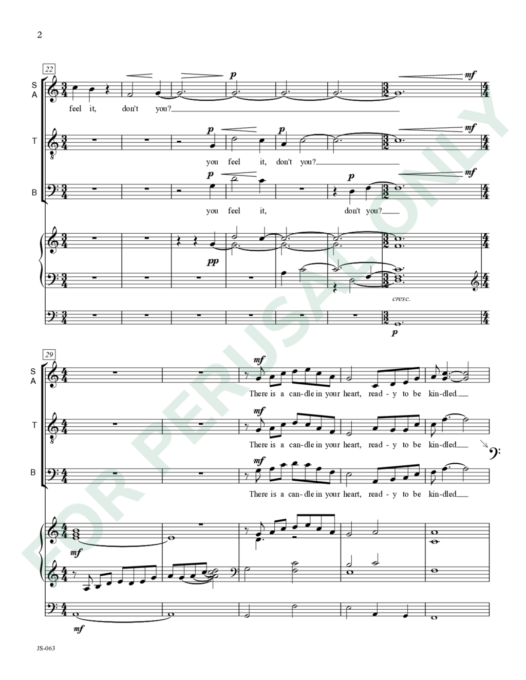 Page 2 of JS-063 score