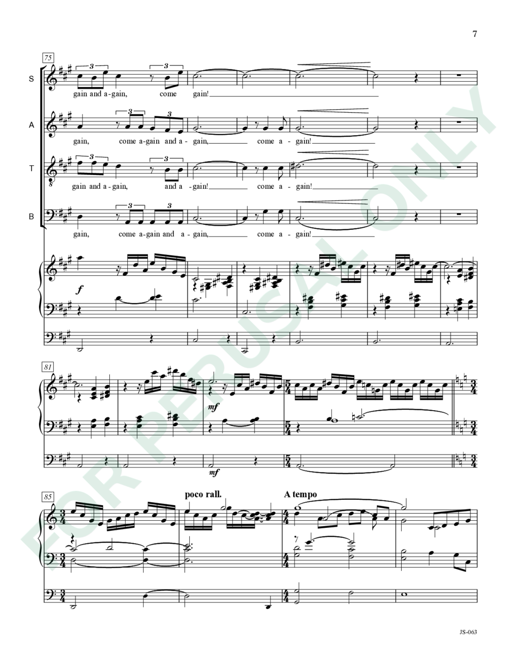 Page 7 of JS-063 score