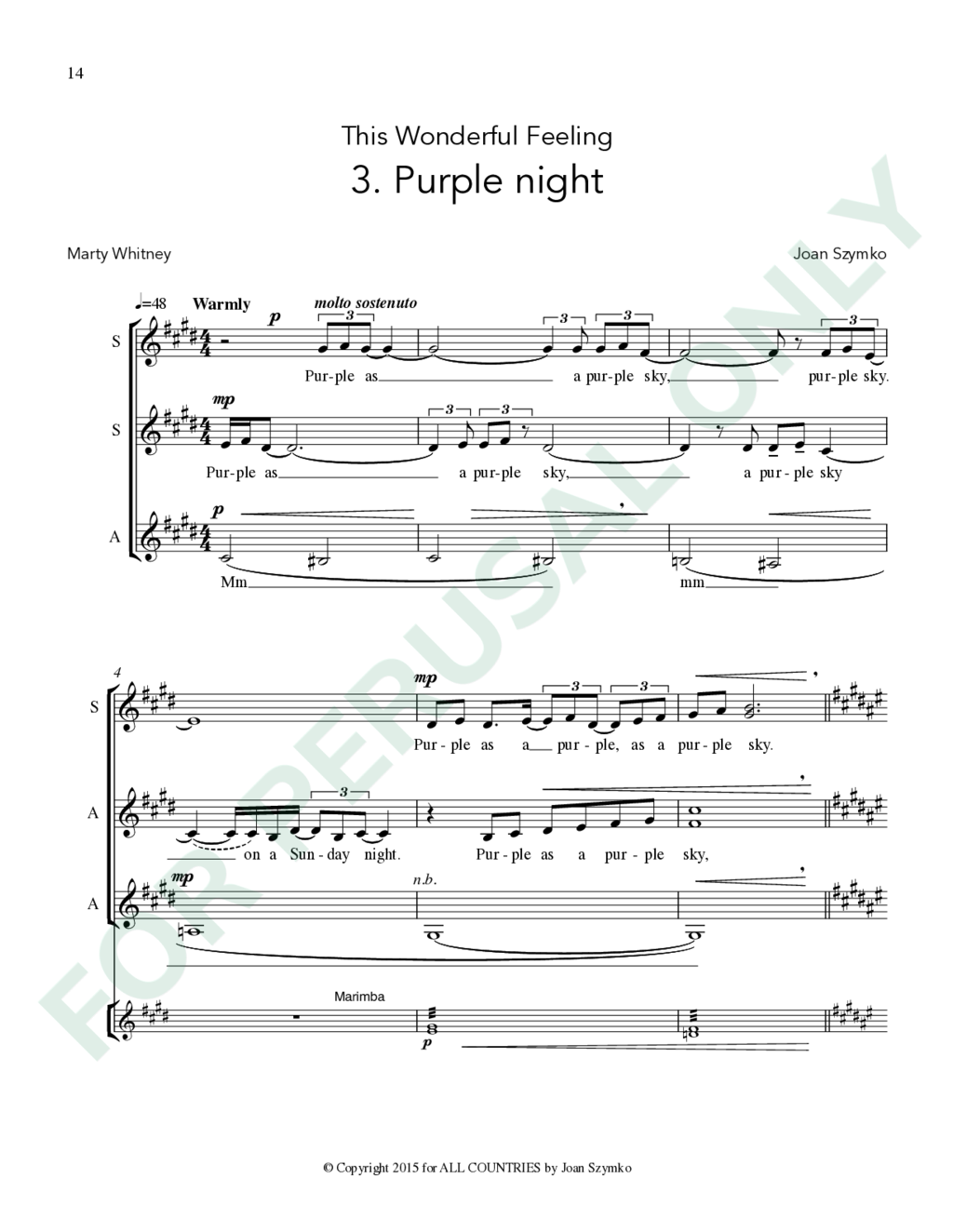 Page 14 of JS-064 score