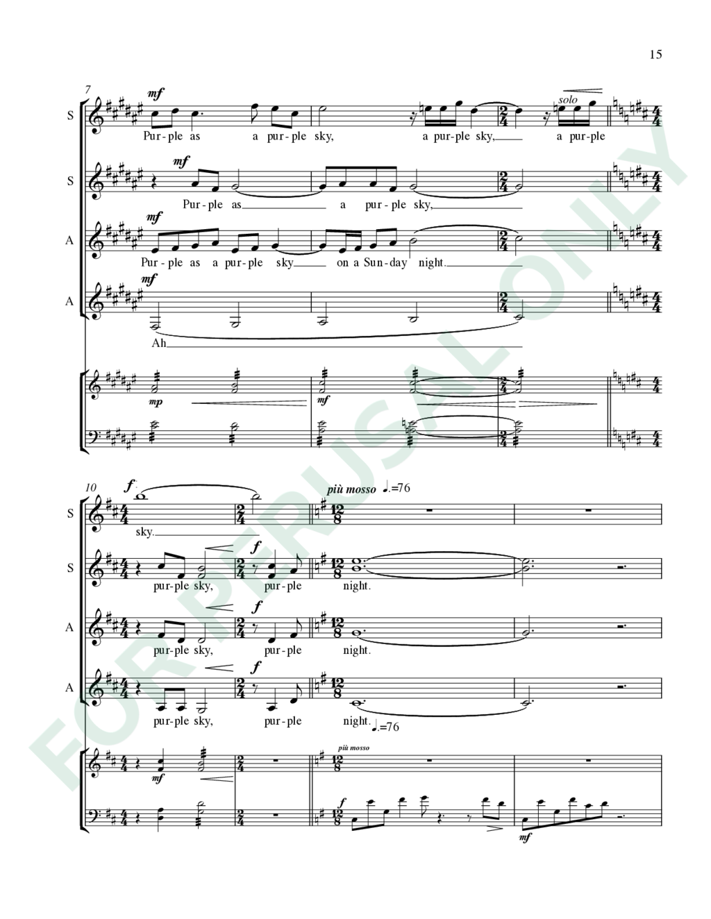 Page 15 of JS-064 score