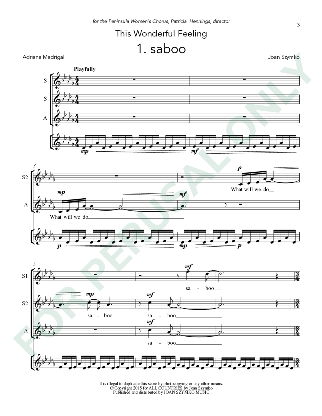 Page 3 of JS-064 score