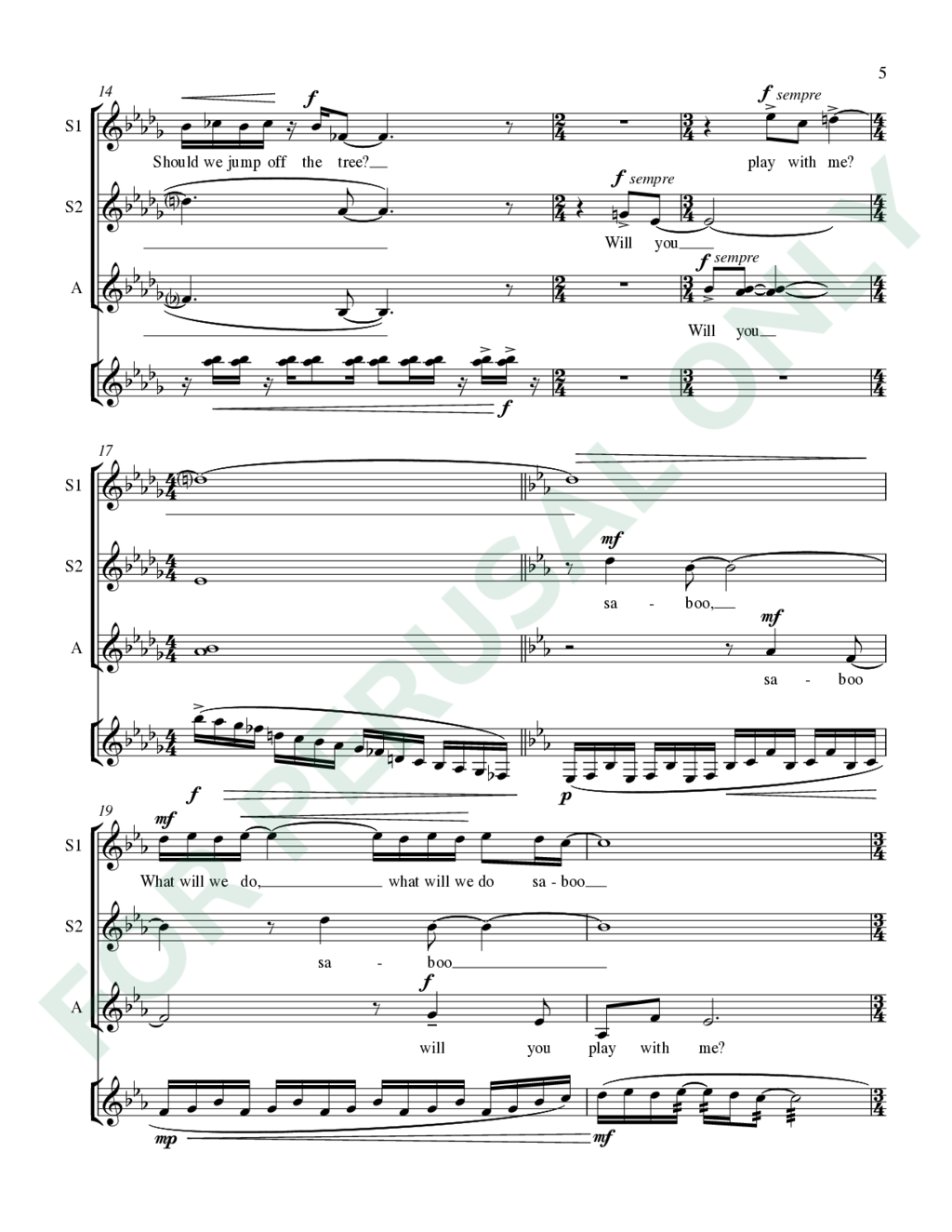 Page 5 of JS-064 score