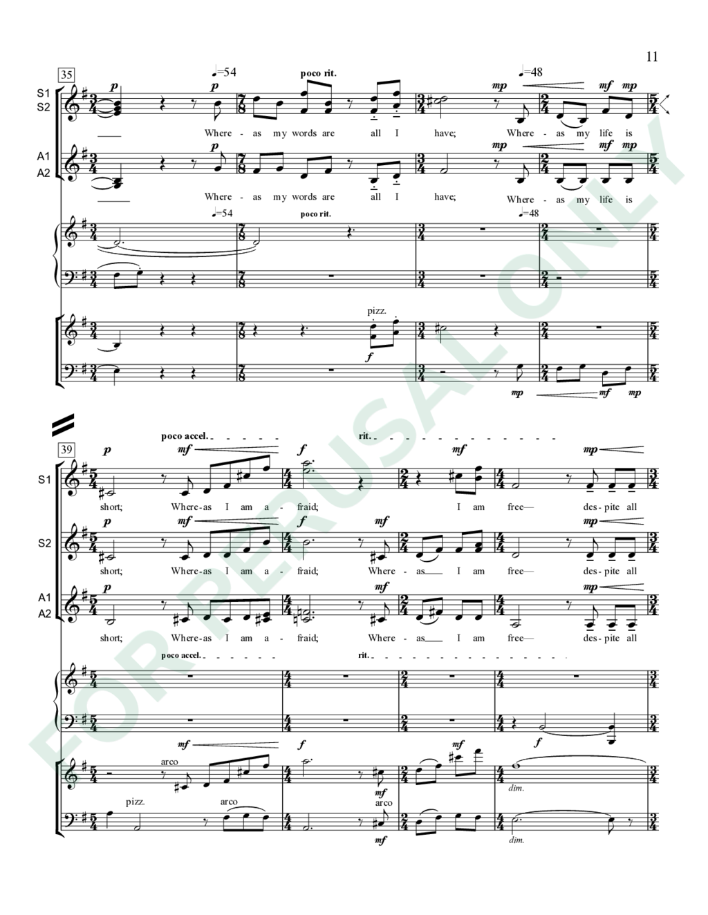 Page 11 of JS-066 score