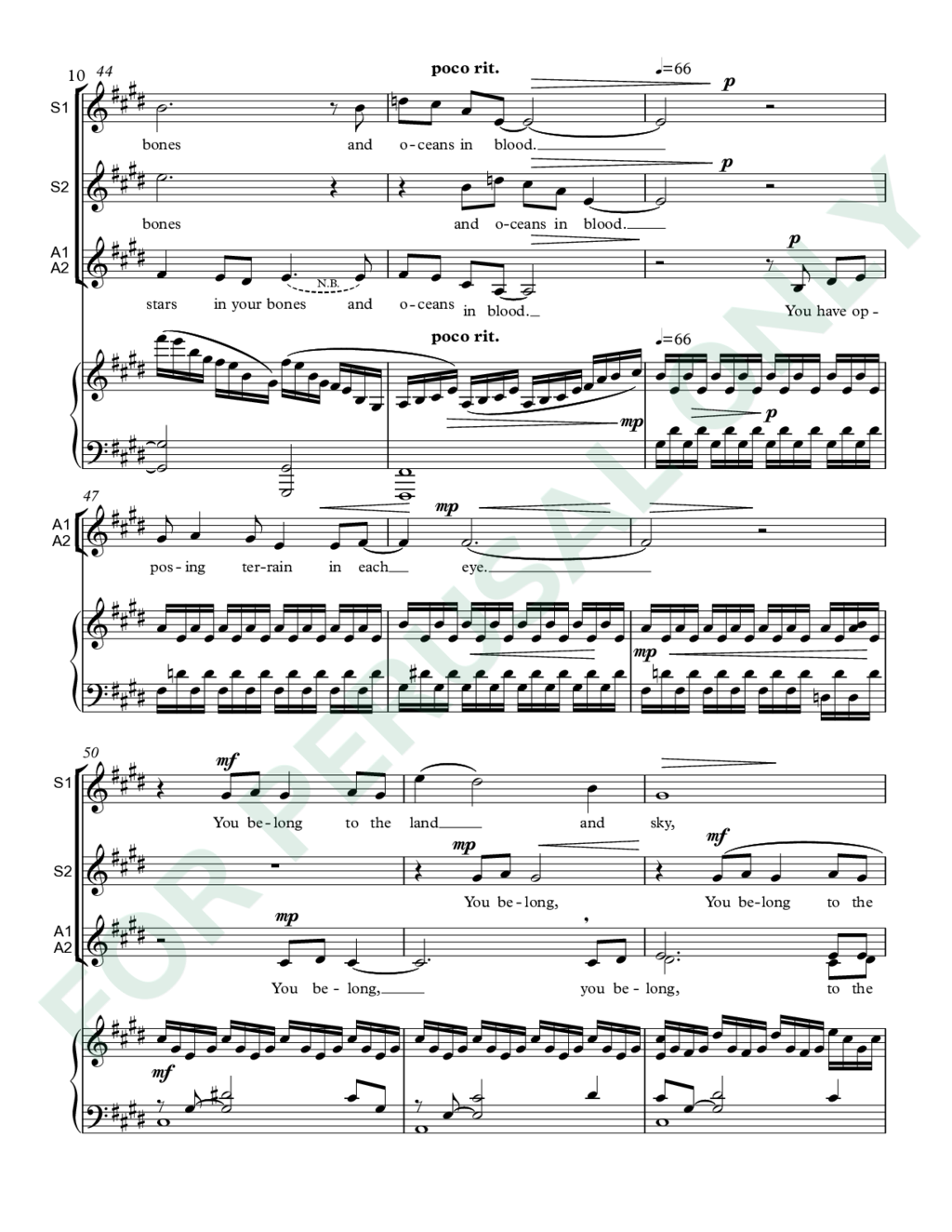 Page 10 of JS-078 score