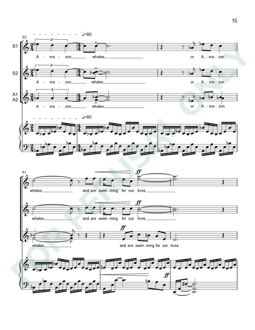 Page 15 of JS-079 score