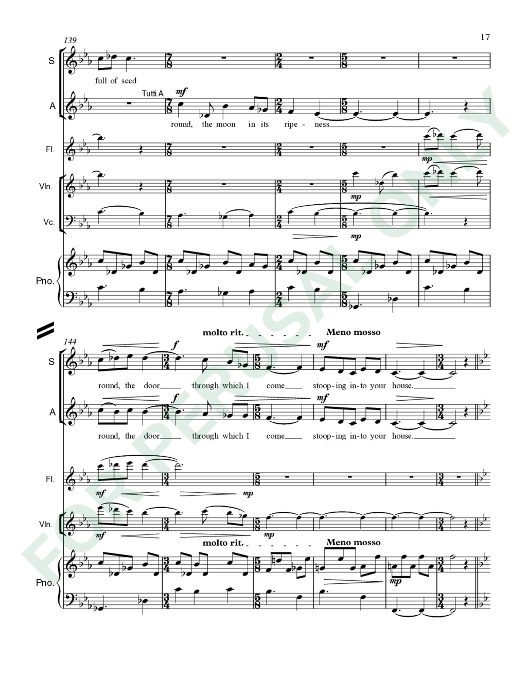 Page 17 of JS-080 score