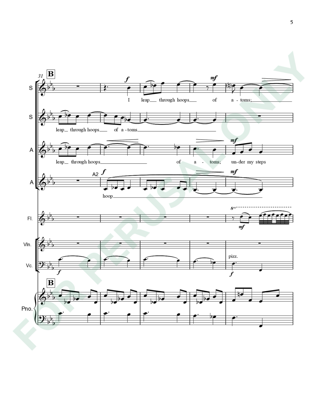 Page 5 of JS-080 score