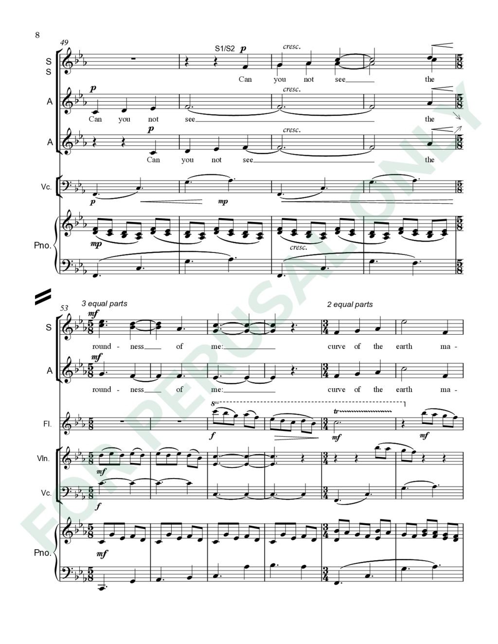 Page 8 of JS-080 score