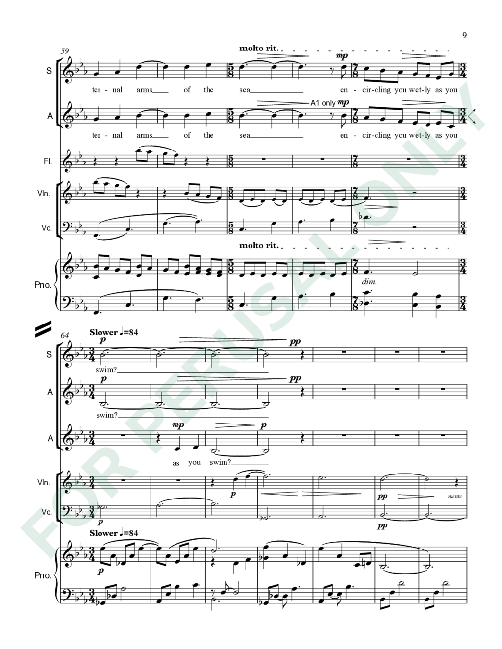 Page 9 of JS-080 score