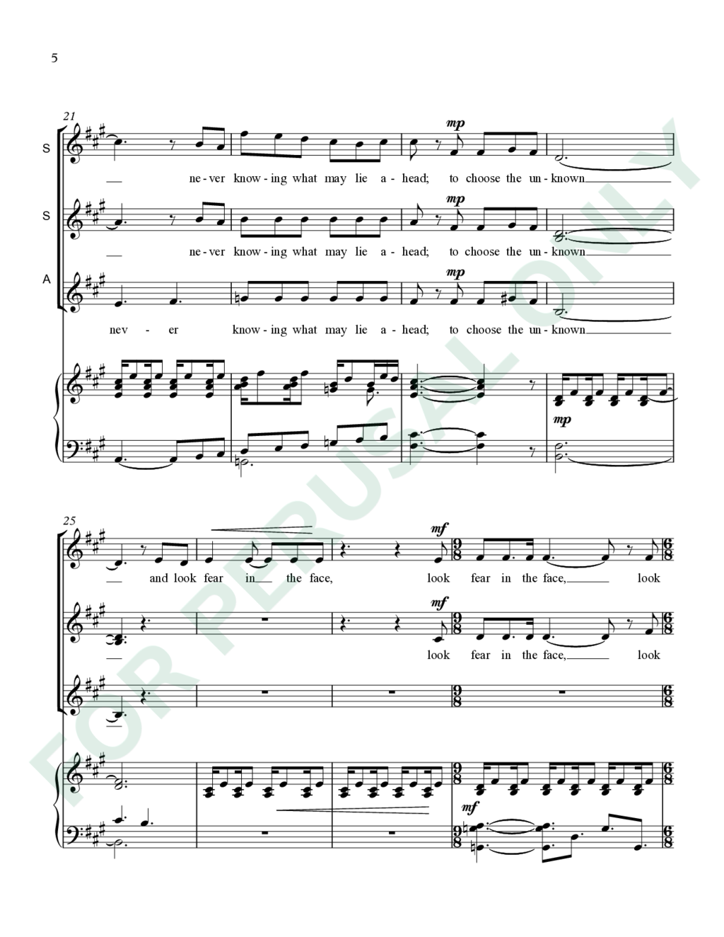 Page 5 of JS-085 score