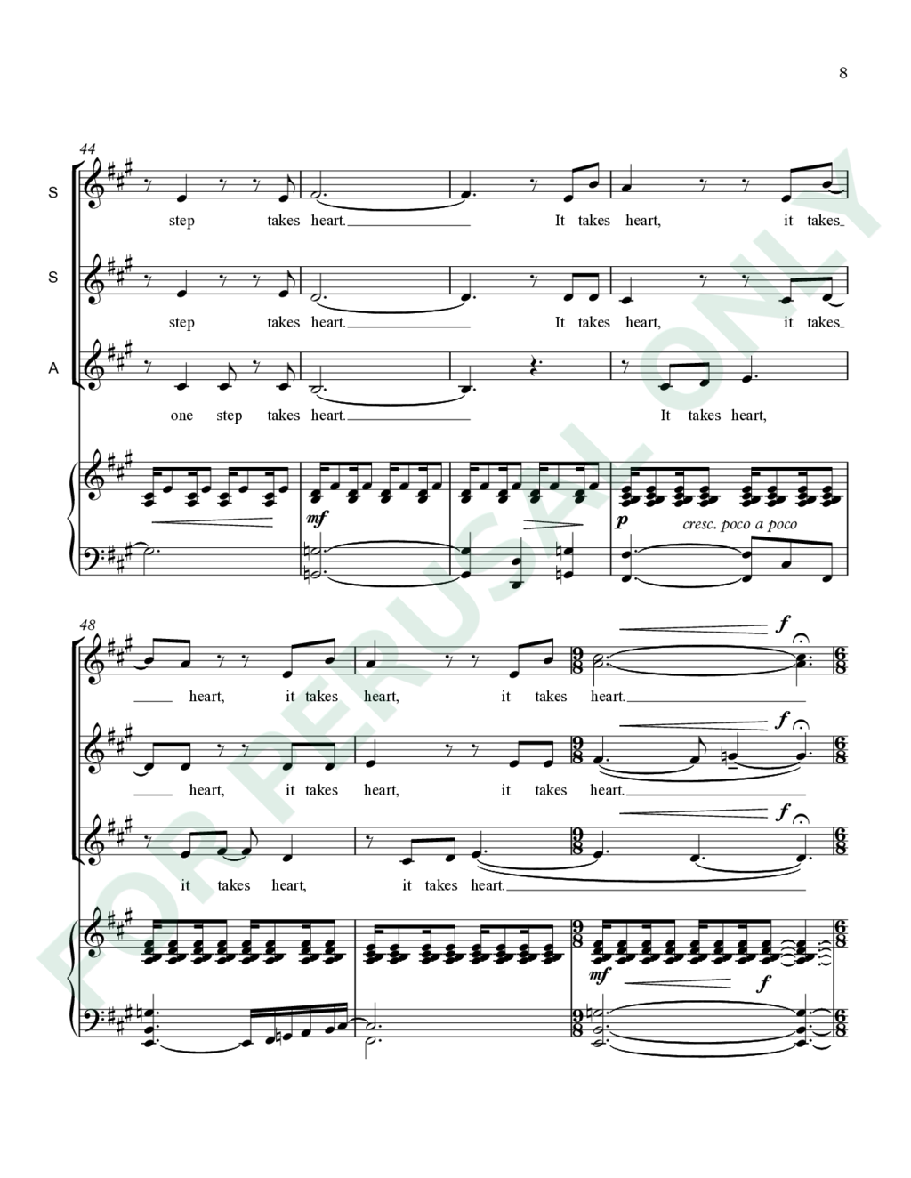 Page 8 of JS-085 score