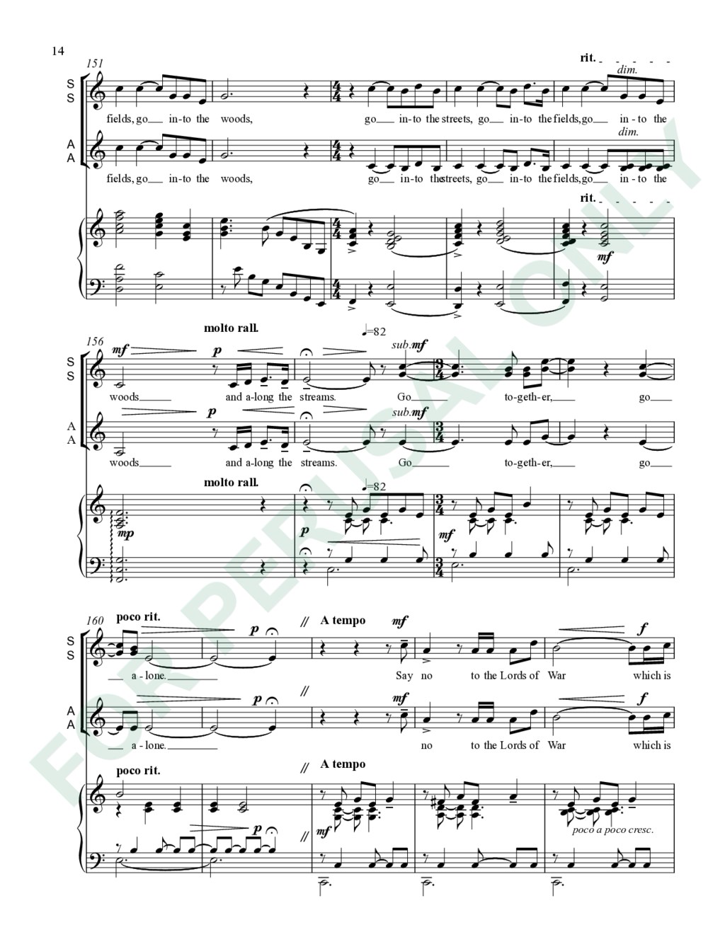 Page 14 of JS-086 score