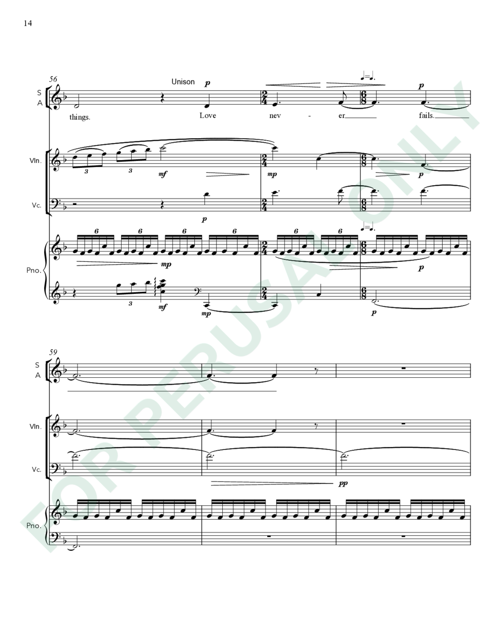 Page 14 of JS-087 score