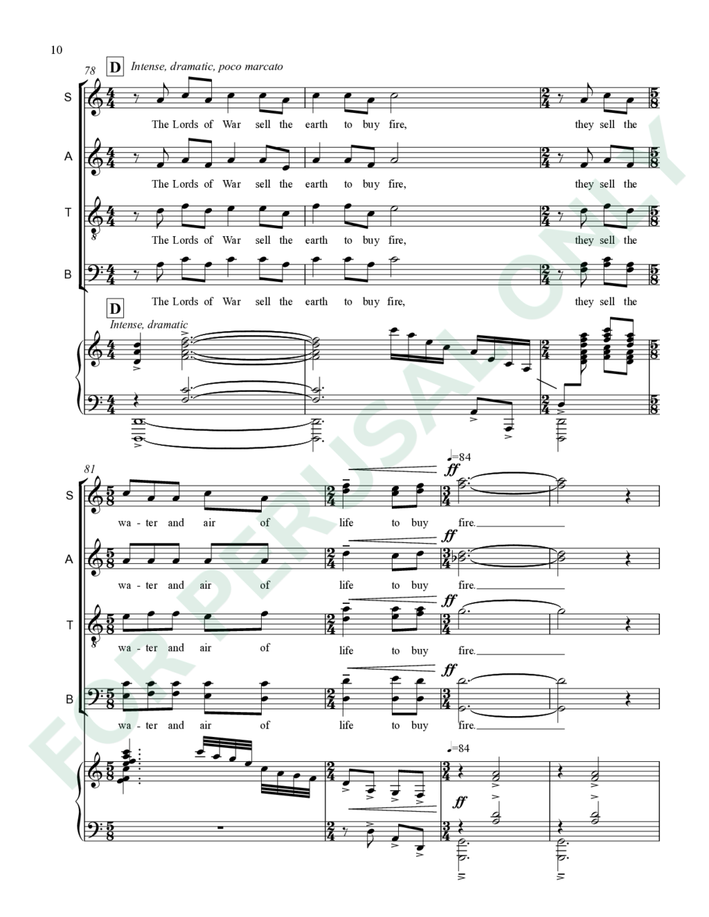 Page 10 of JS-088 score