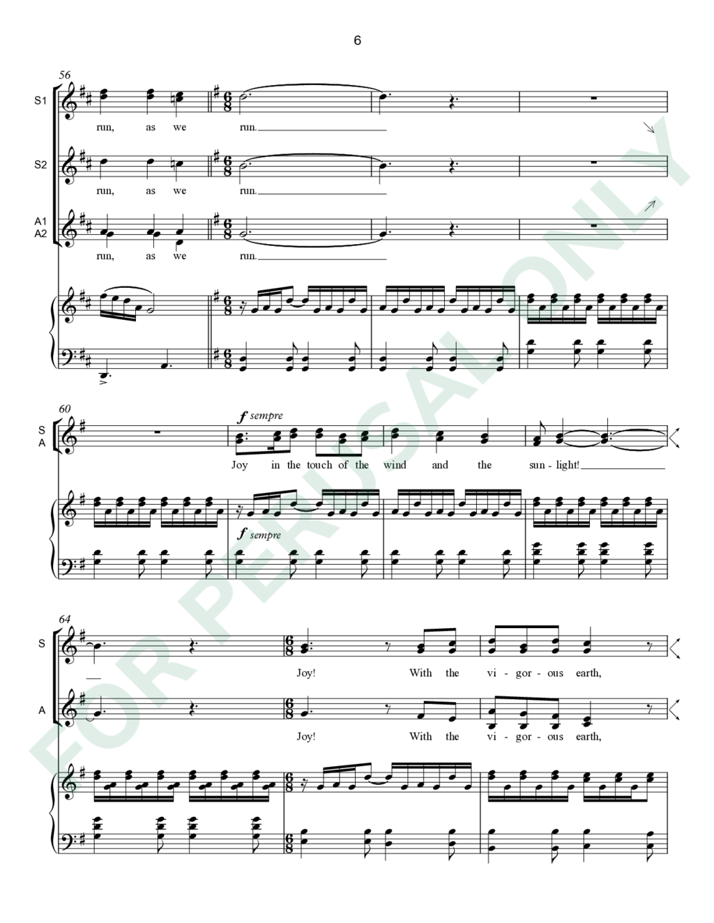 Page 6 of JS-090 score